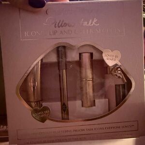 Charlotte Tilbury Pillow Talk Lip & Cheek Set - Pink/Nude Tones